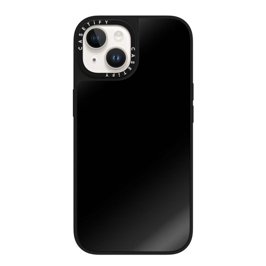 CASETiFY - Mirror Case with MagSafe for  iPhone 15 - Black with Black Bumper