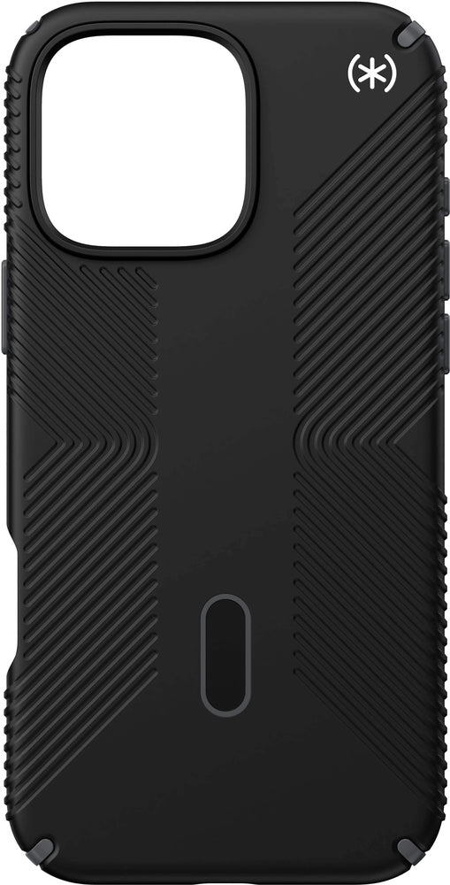 Speck - Presidio2 Grip ClickLock Case with MagSafe for  iPhone 16 Pro Max - Black