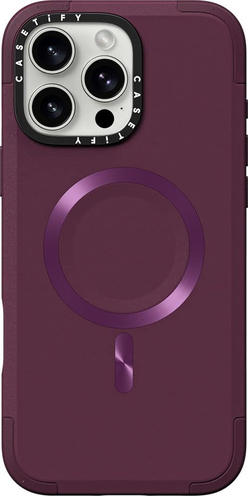 CASETiFY - Force Case with MagSafe for  iPhone 16 Pro Max - Mulberry