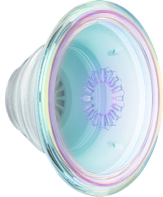 PopSockets - PopTop Swappable Universal Grip for Cell Phones TOP ONLY Compatible with Any PopGrip Base - Blue Opalescent