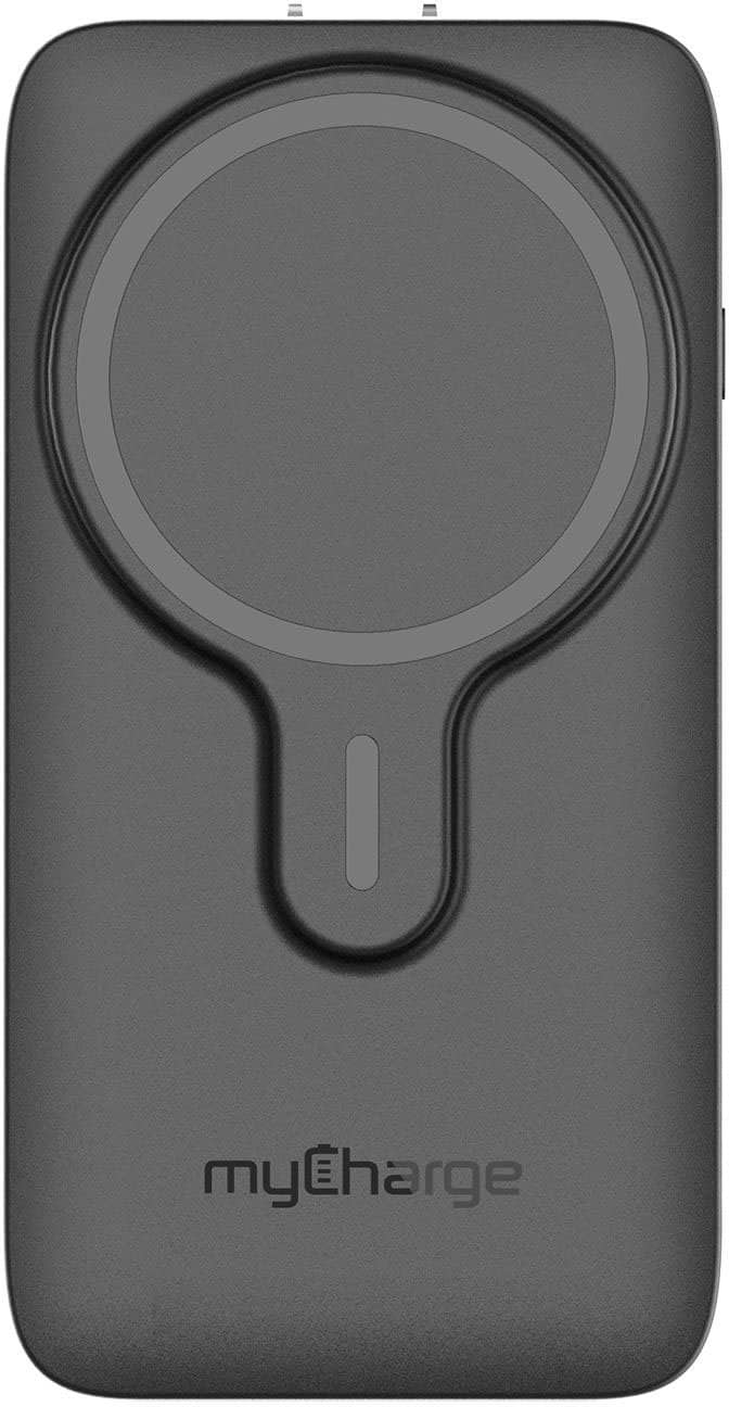 myCharge - EcoHub 4-in-1 6000 mAh Portable Charger and Stand for Most  Devices - Black