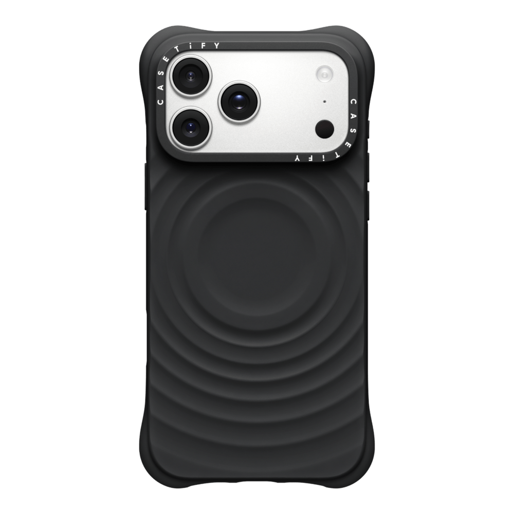 CASETiFY -  iPhone 17 Pro Max Ripple Case - Black