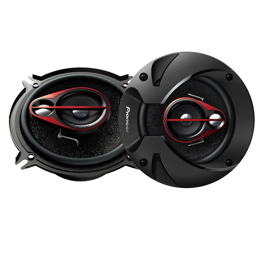 Pioneer - 5.25" - 3-way 250 W Max Power Coaxial Speakers (pair) - Black