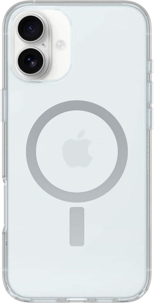 OtterBox - Symmetry Series Hard Shell for MagSafe for  iPhone 16 Plus - Clear